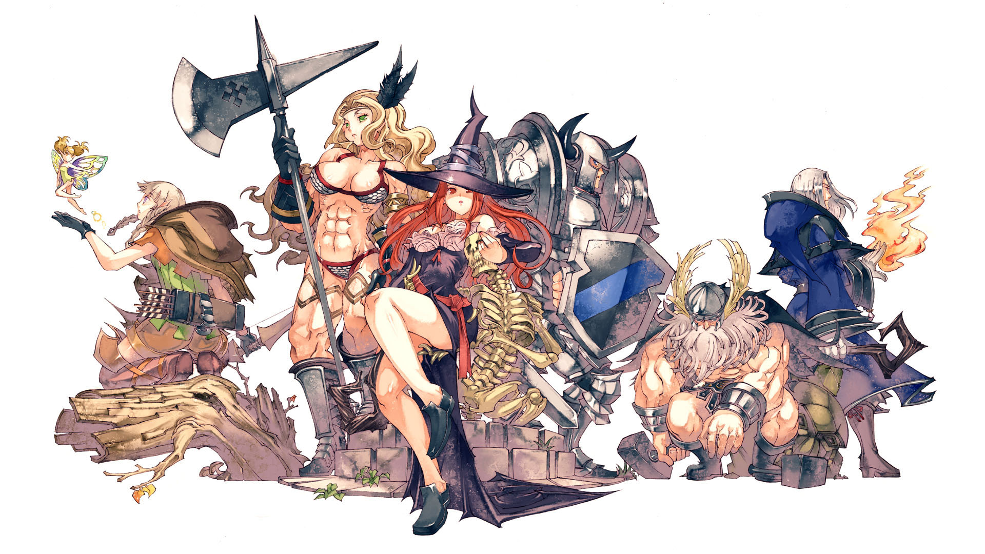 All Games Delta Dragon S Crown Pro Characters Trailer